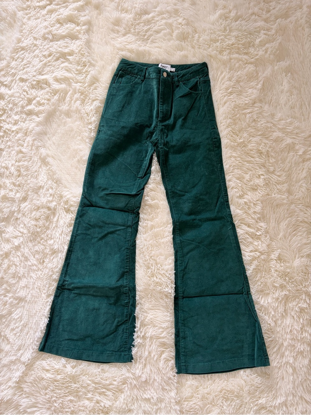 Princess Polly Green Corduroys